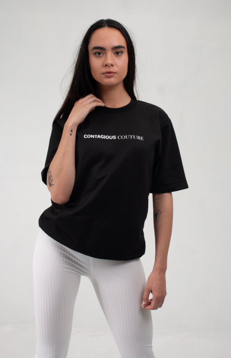Contagious Essential Tee – Black Edition