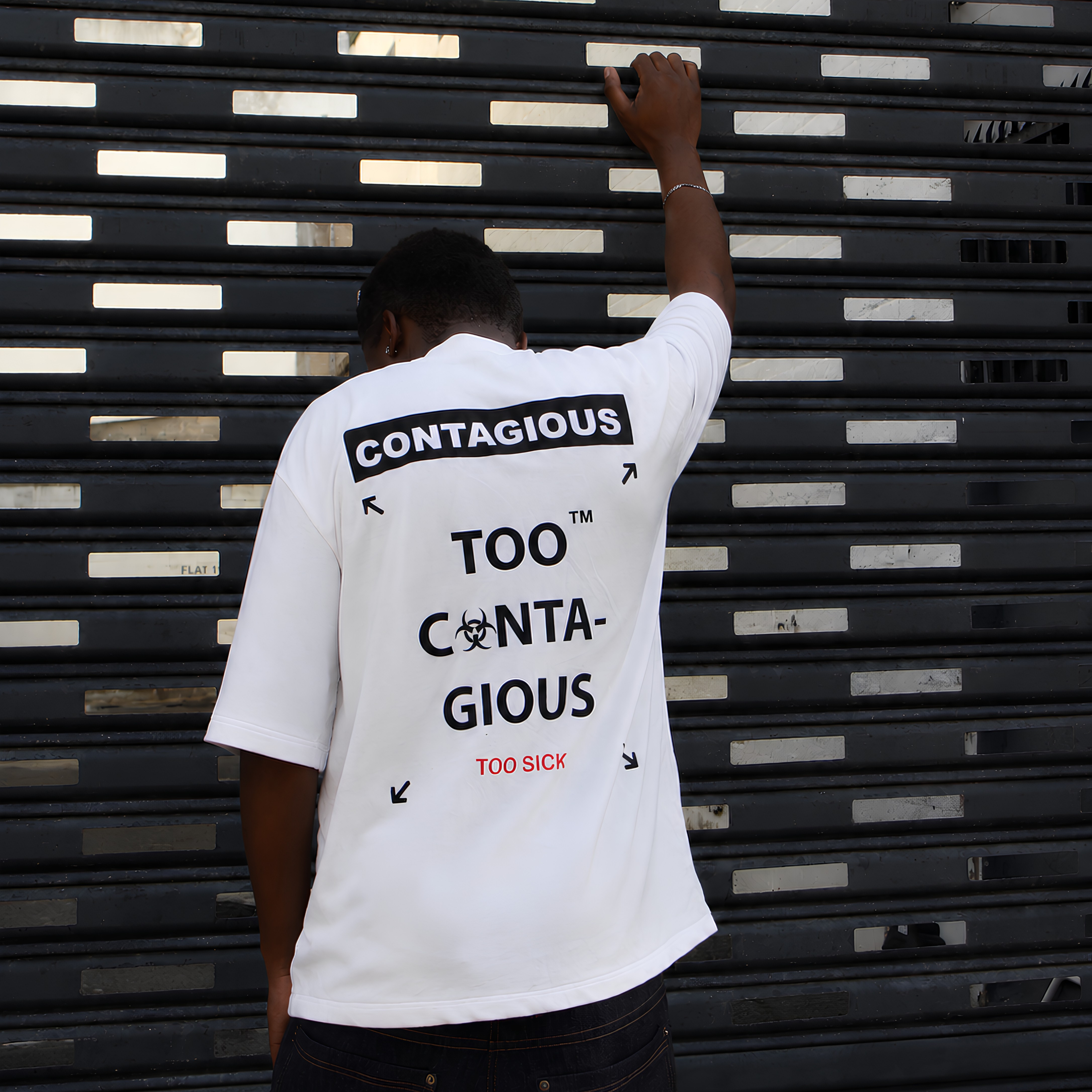 Contagious Oversized Tee