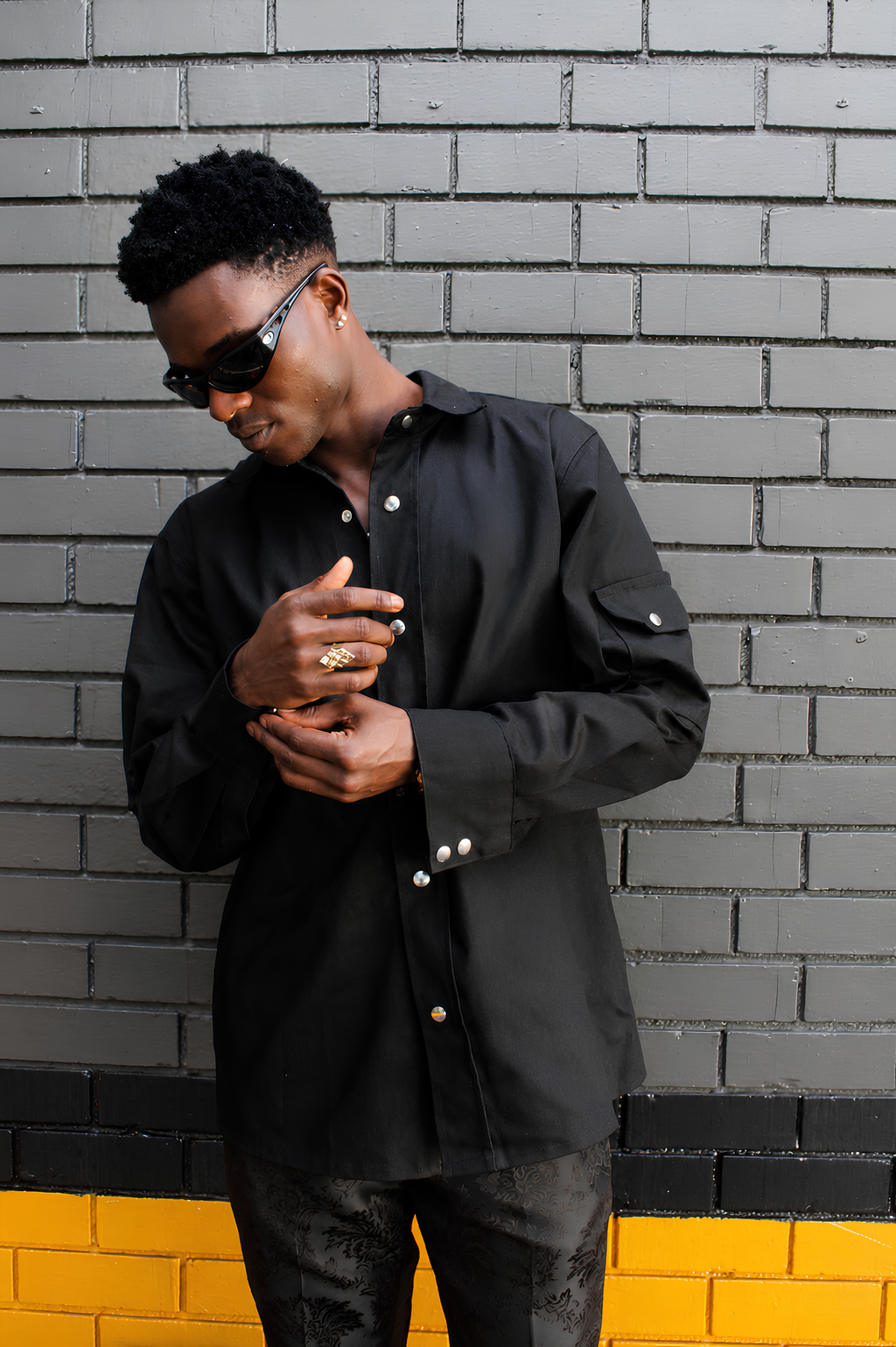 Noir Utility Shacket