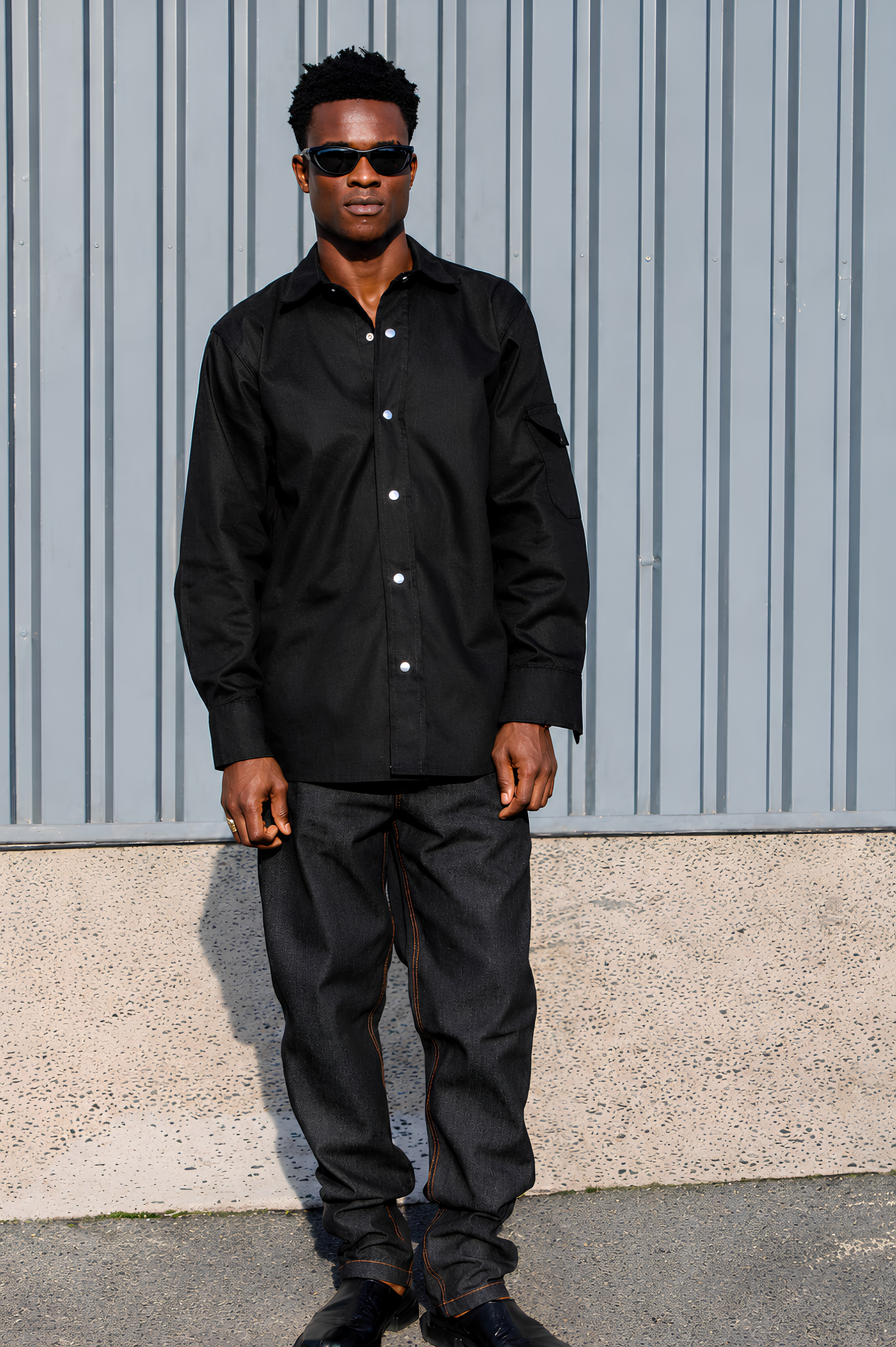 Noir Utility Shacket